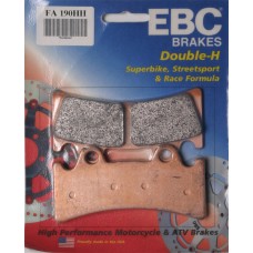 EBC Brakes Double-H Sintered Superbike Brake Pads Front - FA190HH
